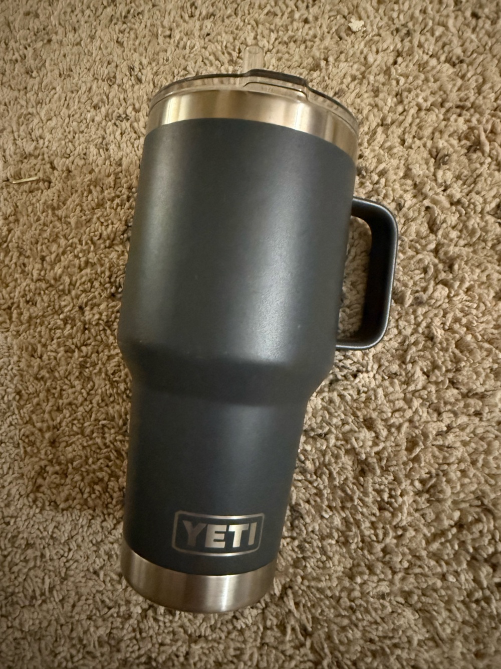 Yeti Stainless Steel Tumbler Base - Brushed Silver Finish